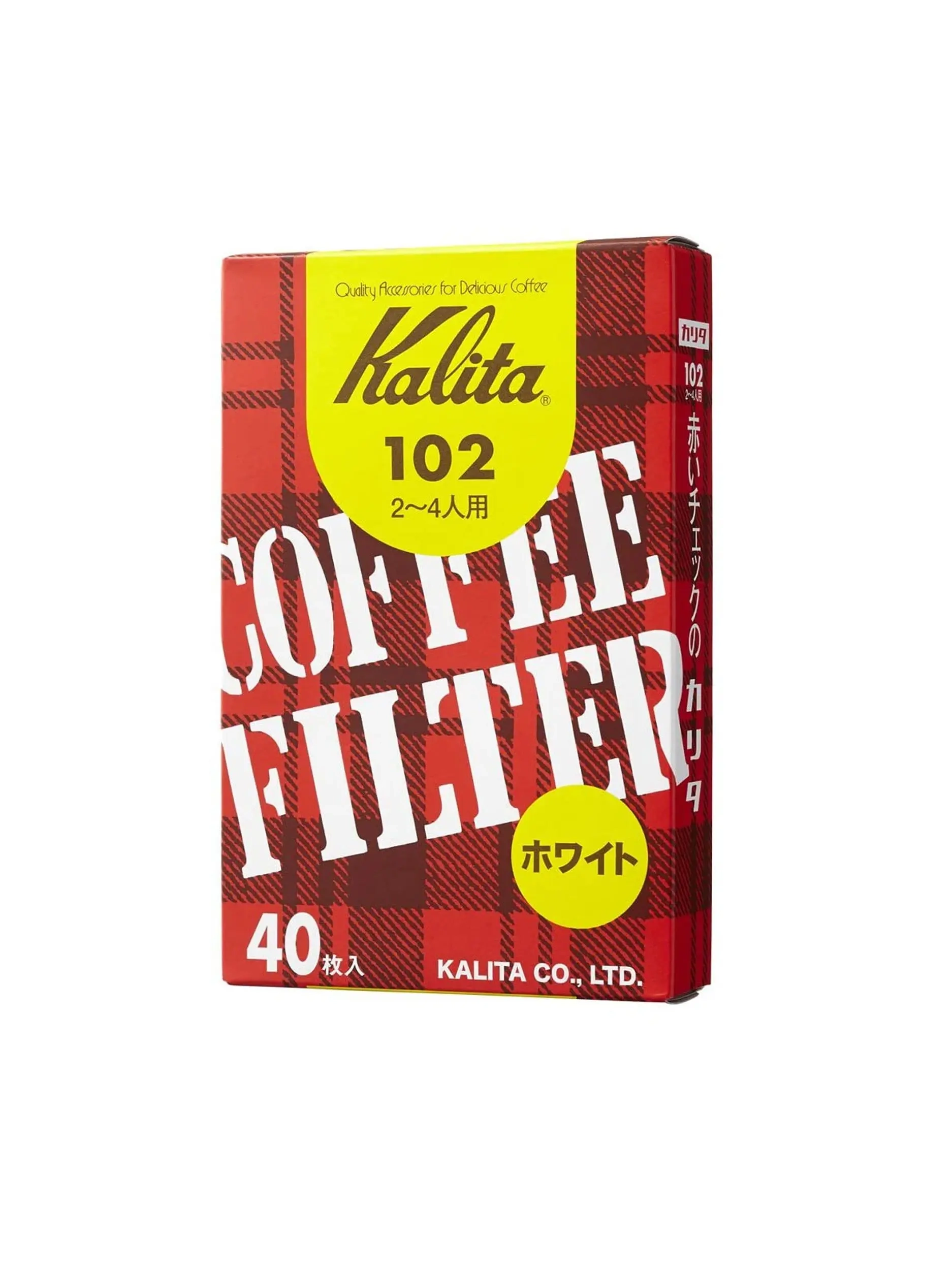 Kalita 102 Paper Filters (40 count) [$30]