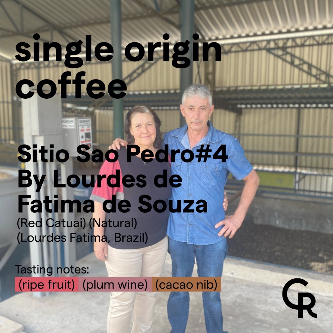 Brazil Lourdes Fatima Sitio Sao Pedro #4 Natural  [$140]